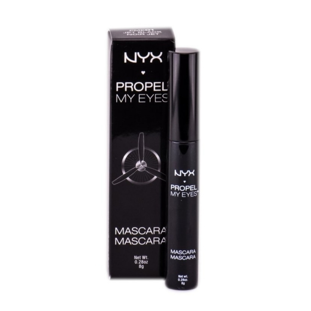 LAST ONE 🔥NYX PROPEL my eye jet black mascara PME01